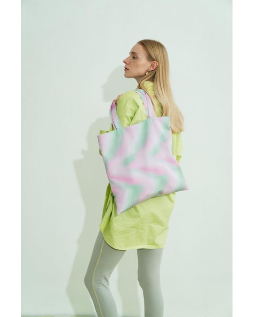 Lost Pattern Pink Day Dream Tote Bag