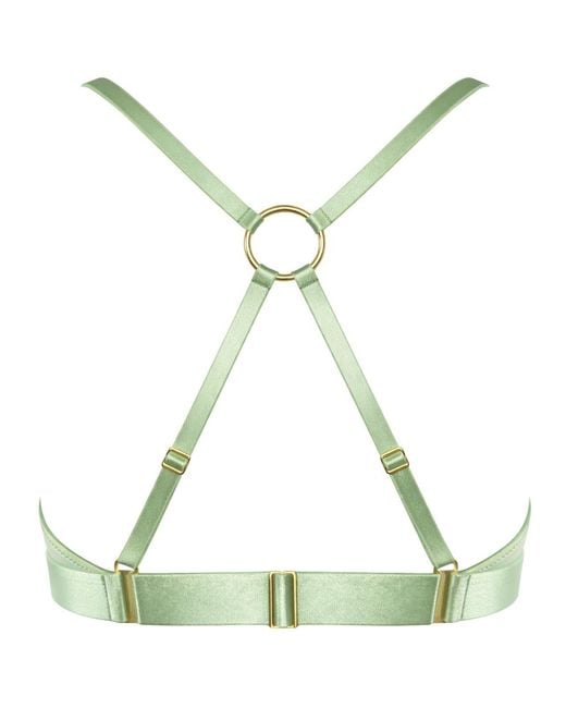 Somewhere Never Green Sparkle & Shine Wireless Triangle Bralette