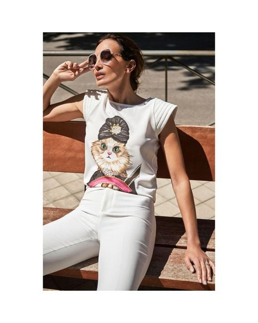 The Extreme Collection White Organic Cotton Short Sleeve T-Shirt