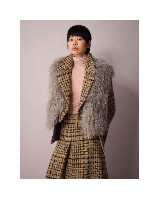 Amanda Thompson Couture Gray Colette Gilet Stone