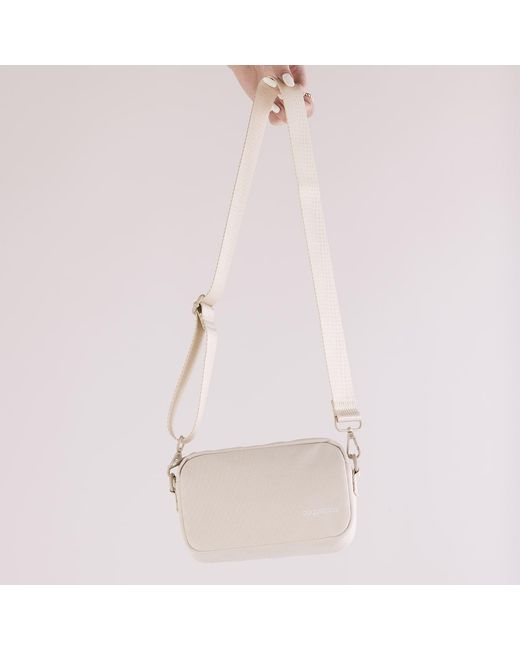 augustnoa White Neutrals Fanny Pack