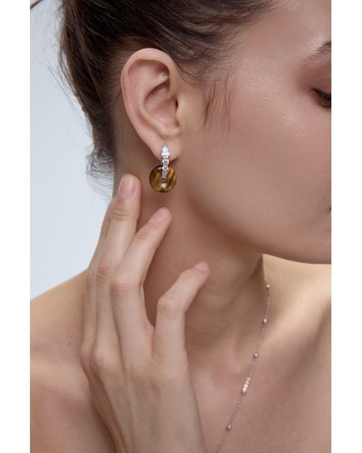 Freqnc Atelier Metallic Ouroboros Earrings