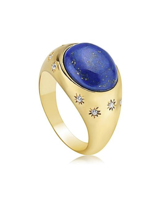 Preeti Sandhu Metallic Cora Dome Ring