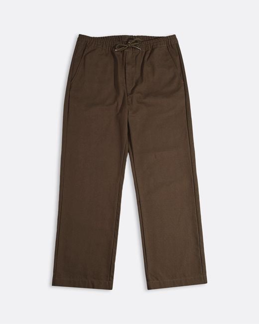 Far Afield Brown House Trouser for men
