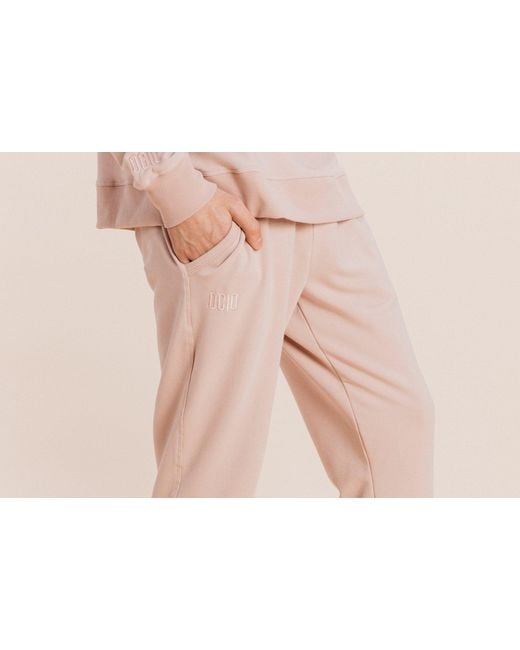 Ocio Leisurewear Pink Classic Softcore Jogger for men