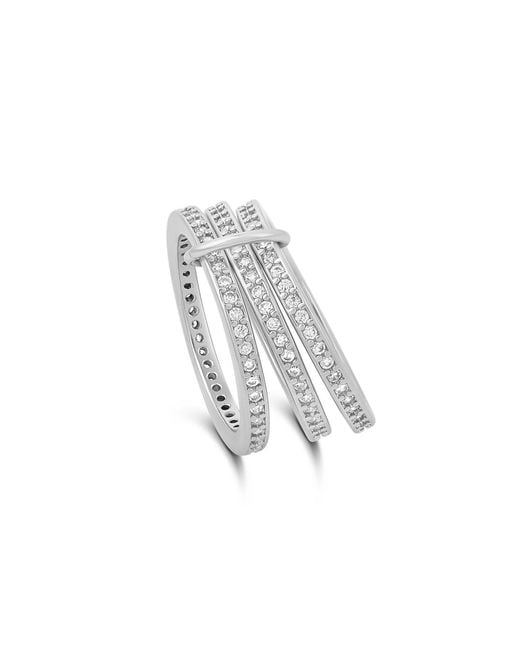 SHYMI White Stack Ring