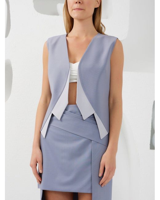 Lumina Eligma Blue Collar-Elle Vest