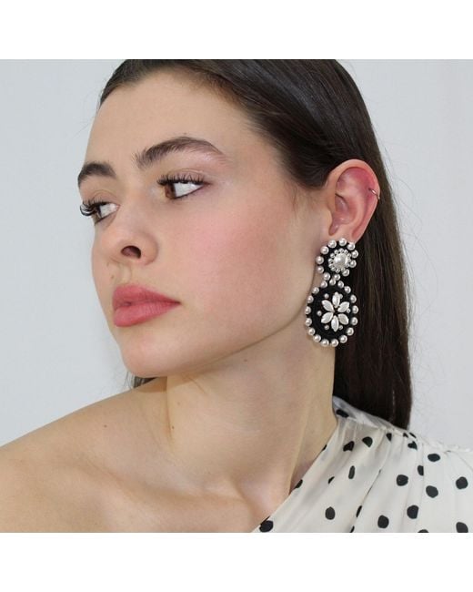 PINAR OZEVLAT Multicolor Flower Drop