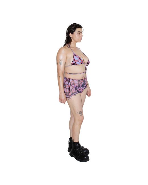 Paloma Lira Purple Web Armor Skirt