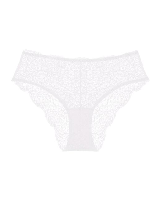 Journelle White Allegra High Rise Brief Blanc