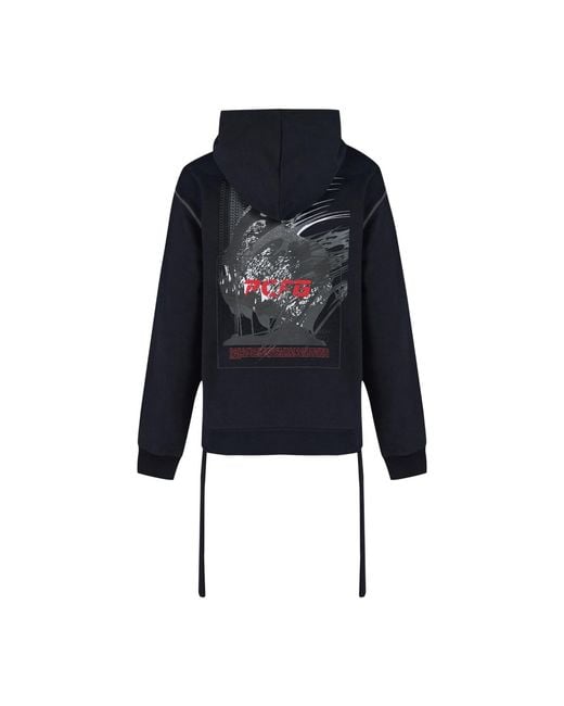 Pcfg Blue Your Itch Oversize Hoody for men