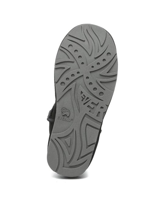 EverAu Australia Black Kookaburra Short Classic Boots for men