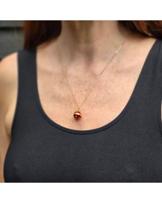 True Rocks Red Vintage Star Globe Pendant