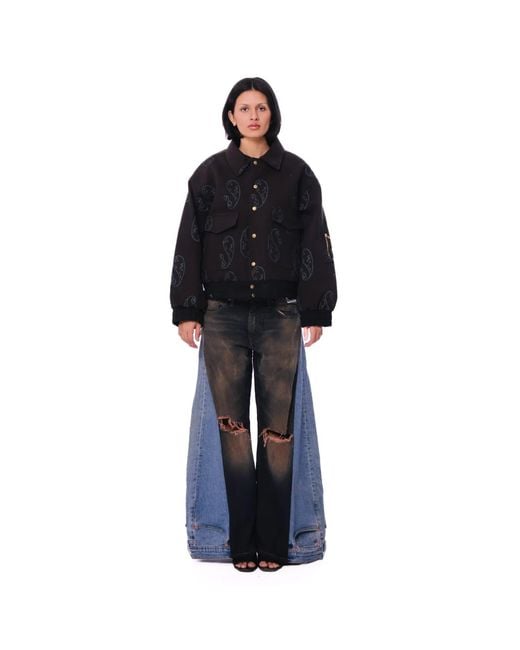 Collected Xx Brown Ambi Bomber Jacket for men