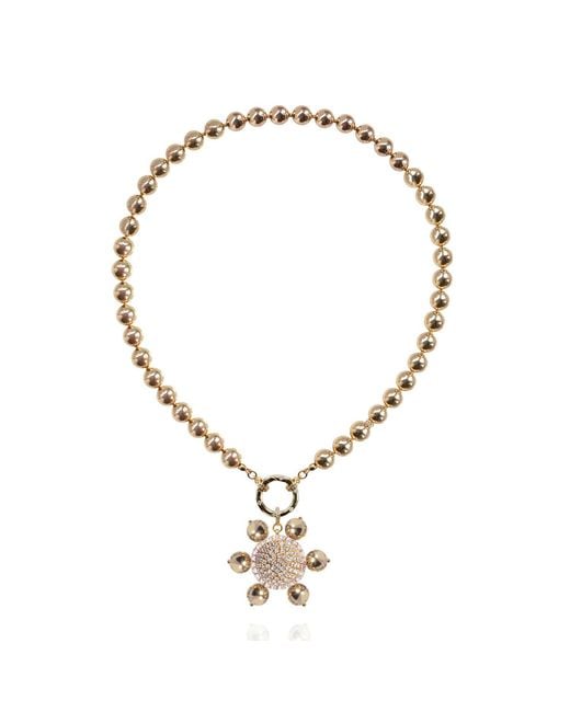 Saule Label Metallic Jolie Necklace