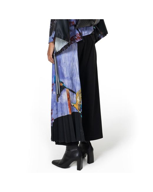 ARTISTA Blue Parrots Culottes