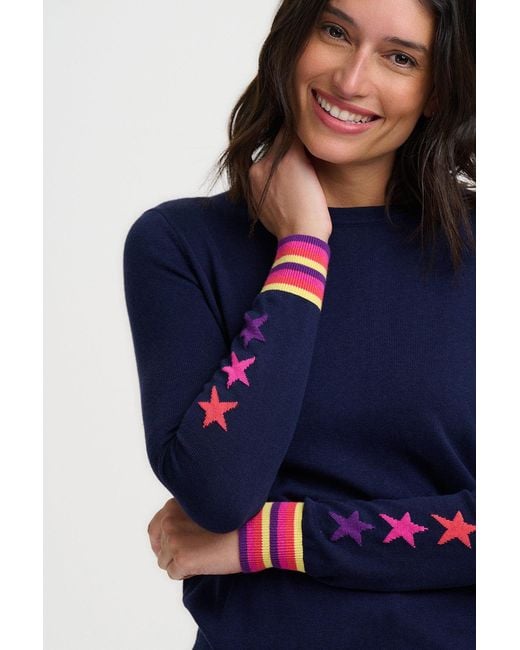 Sugarhill Blue Rita Sweater Star