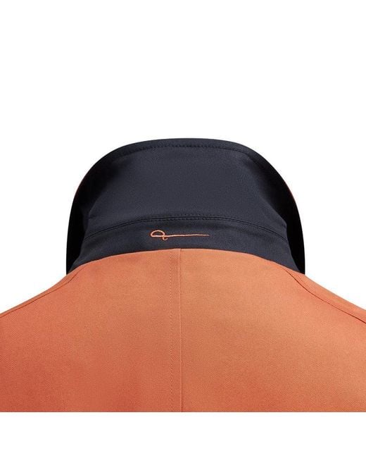 Guards London Orange Montague Reversible Raincoat for men