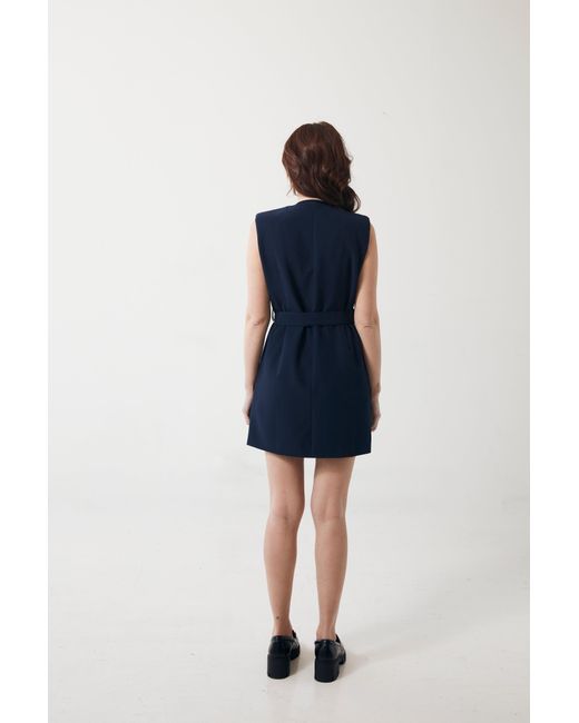 SECTION 101 Blue Maddie Dress