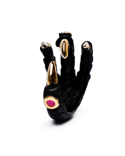 German Kabirski Black Paradisa Ruby Ring