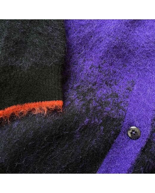 Arto. Purple I Found Light Premium Brushed Mohair Cardigan