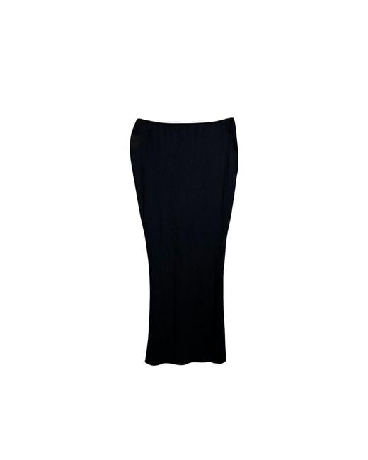 Amortizia Black Toxic Skirt Shaping Pencil Skirt