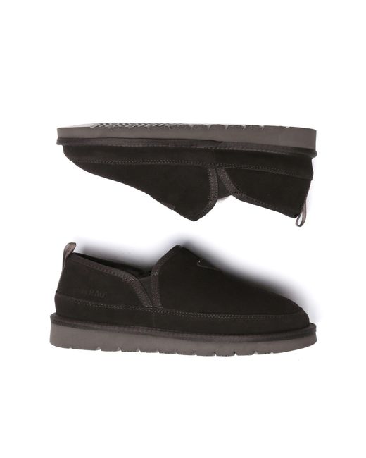 EverAu Australia Black Galah Slip On for men