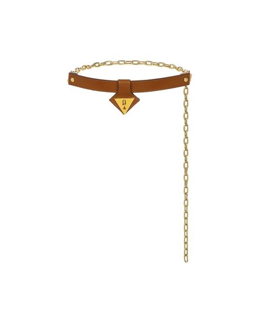 Vazaf Metallic Triangle Belt