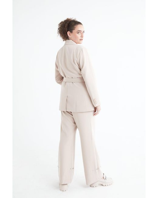 SECTION 101 Natural Neutrals Lainey Blazer- Tan