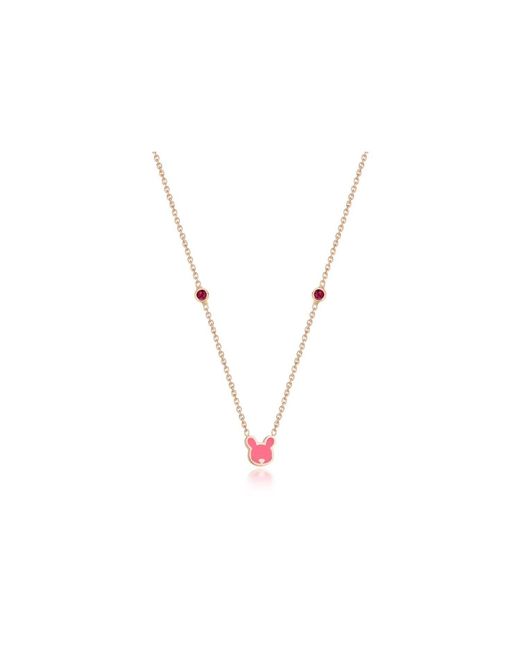 Reis Jewellery Metallic Reis Kids Luck Bunny Necklace