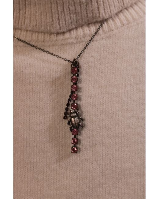 Vicki Sarge Black Antiqued Branch Climber Necklace