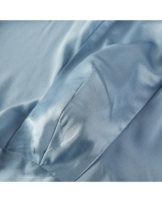Soft Strokes Silk Blue Steel Pure Mulberry Silk Trunks for men