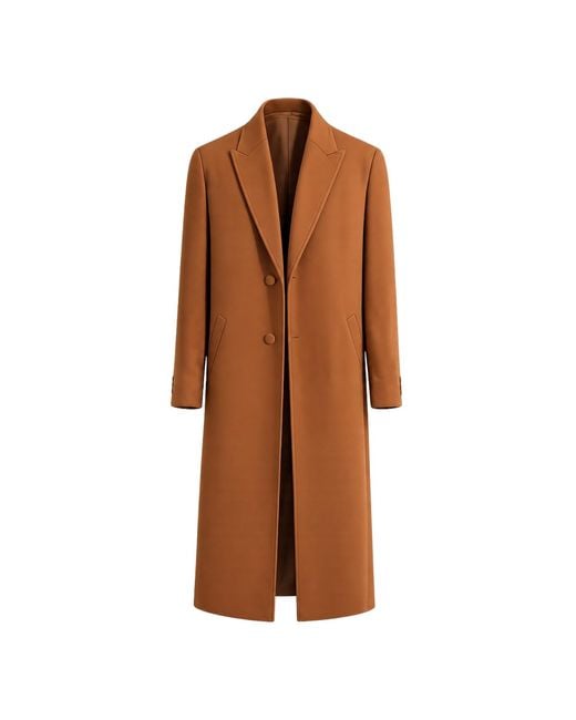 OSCARMORRIS Brown Coupe Terracotta Colt for men