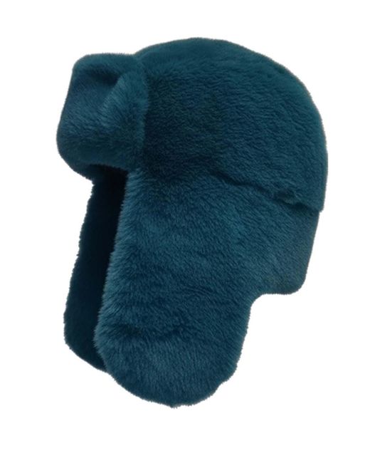 Nooki Design Blue Billie Faux Fur Trapper Hat