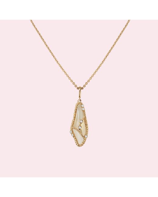 Retro Chic Metallic Mystic Butterfly Necklace