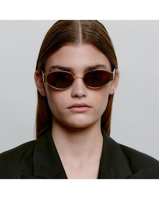 A.Kjærbede Brown Bella Sunglasses Demi Tortoise
