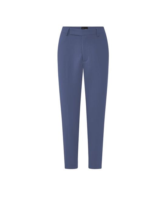 Layo G Blue Cropped Ocean Stretch Dress Pants