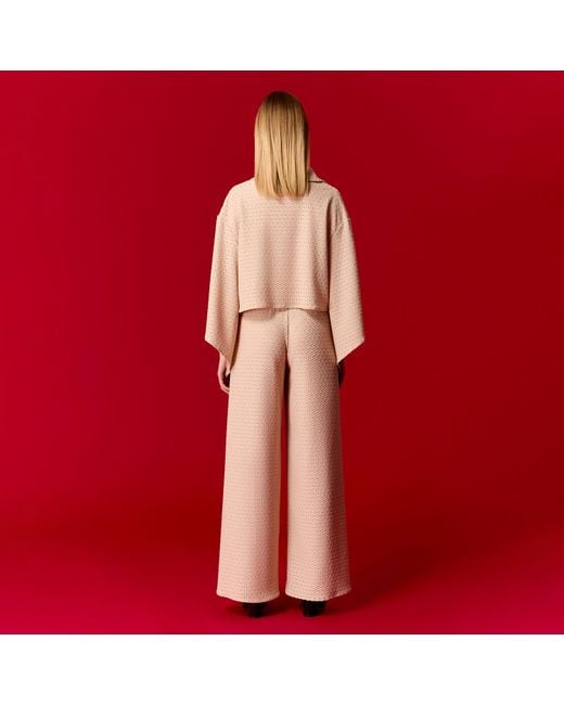 Nur Karaata Pink Neutrals Naomi Pant Shirt Set