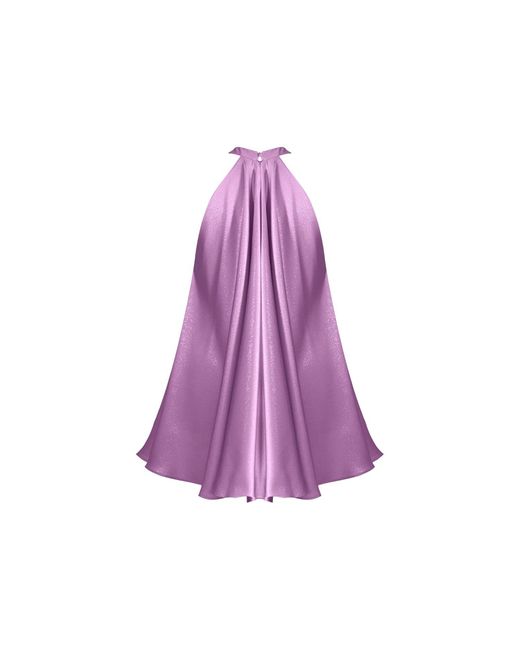 GIGII'S Purple Slvyia Dress