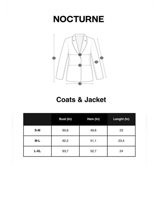 Nocturne Black High-Neck Gathered Jacket