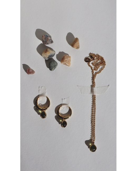 Gem Island Metallic Lucia Earrings