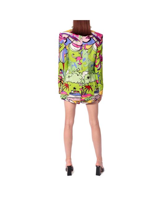 AGGI by HALEWSKI Multicolor Gianna Current Mood Blazer