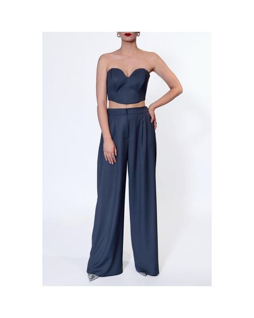 AGGI by HALEWSKI Blue Lara Moonlight Corset