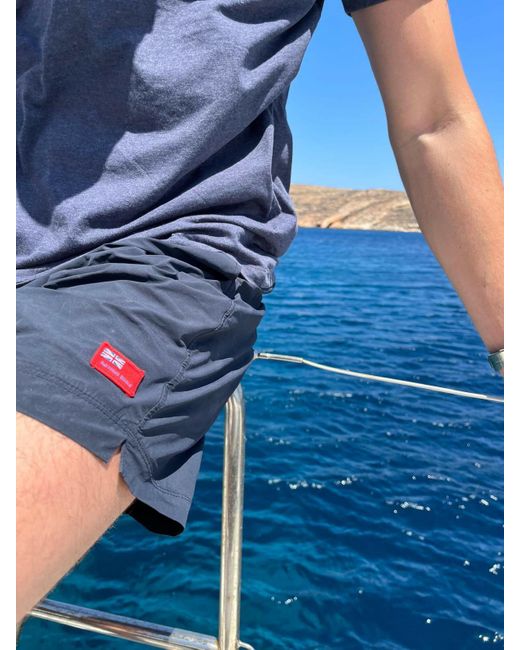 Arthur Beale Blue Shorts for men
