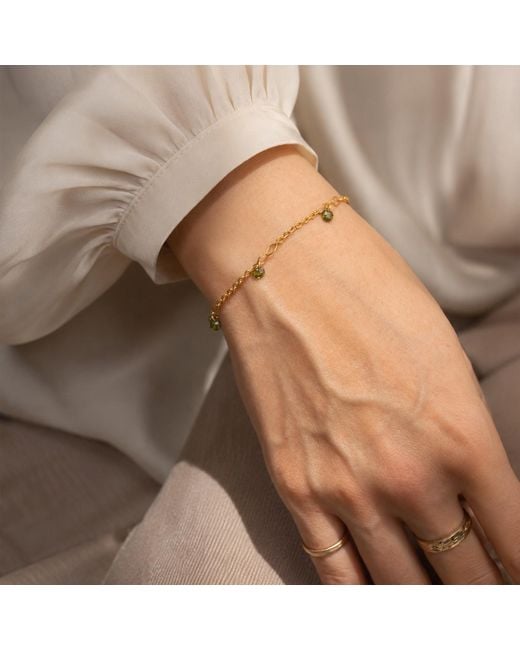 Kate Koel Metallic Chain Bracelet