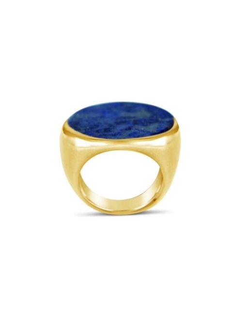 GEM BAZAAR Blue Lovely Lapis Ring