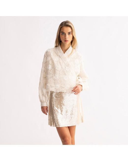 Emma Wallace White Zhi Jacket