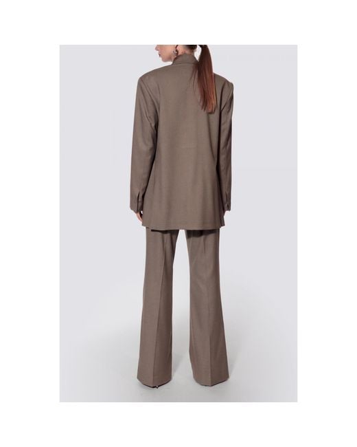 AGGI by HALEWSKI Brown Blair Melange Blazer