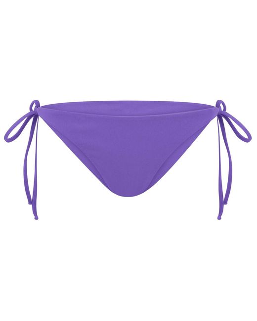 Blake Swimwear Purple String Bikini Bottom