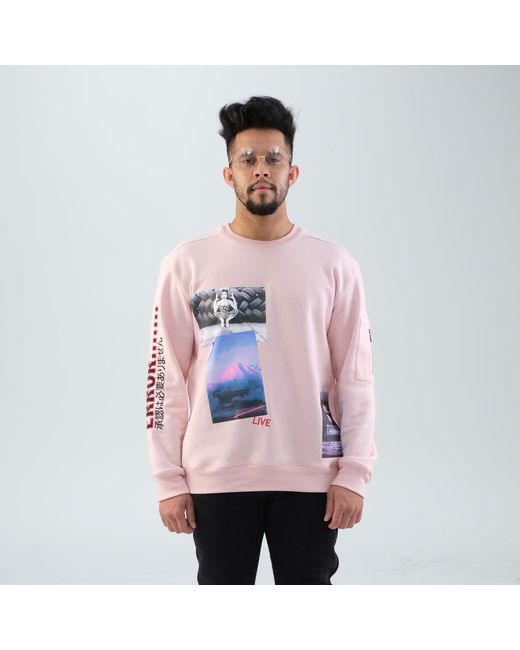 Quillattire Blue Bamboo 'Error' Sweatshirt for men